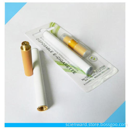 Blister Package E Cigarette 510 with Disposable Catomizer, Battery Chargable